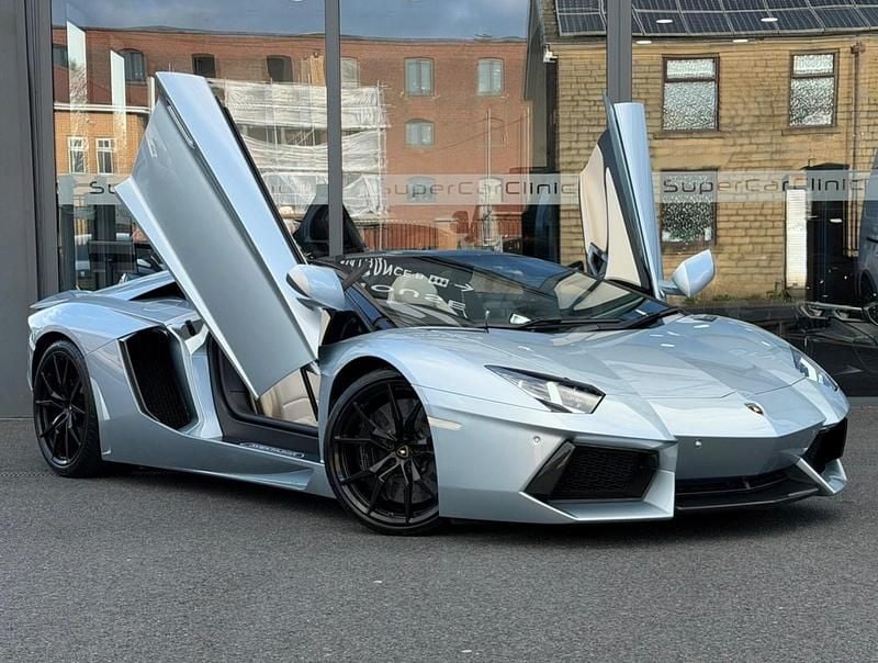 Used Lamborghini Aventador 2014 Blue Cabriolet
