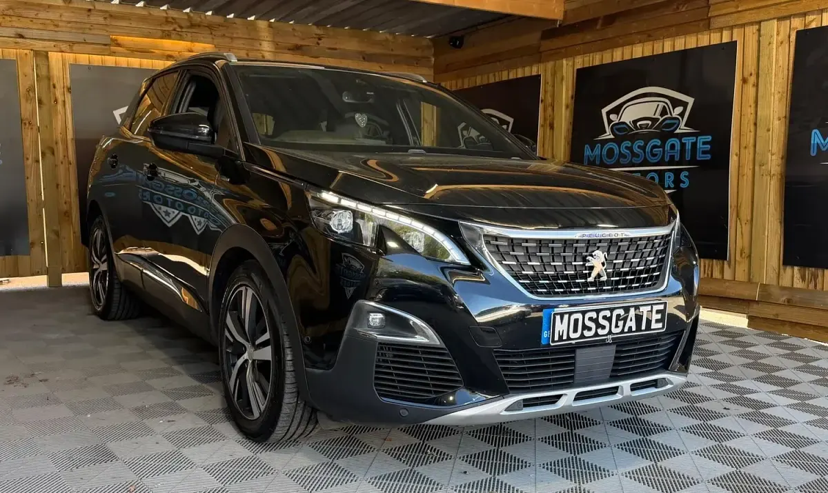 Used Peugeot 3008 GT-line 2017 Black SUV