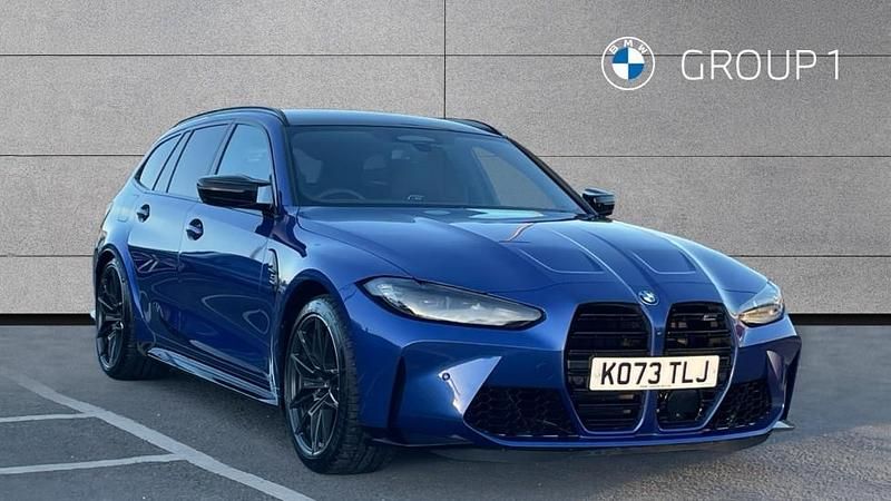 Blue Used 2024 BMW M3 Competition Edition Estate | £69,995 (Fair price) - Image 1/4