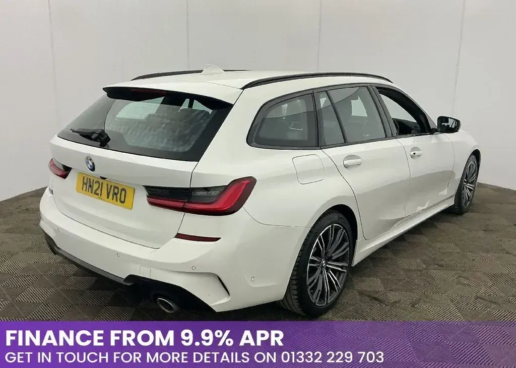 Used BMW 330e M Sport 2021 White Estate