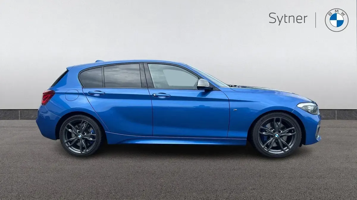 Used BMW M140 M Sport 335 HP (246 kW) 2019 Blue Hatchback