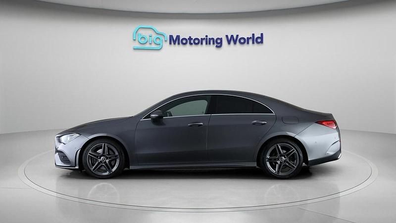 Used Mercedes CLA200 AMG line 163 HP (119 kW) 2020 Grey Coupe
