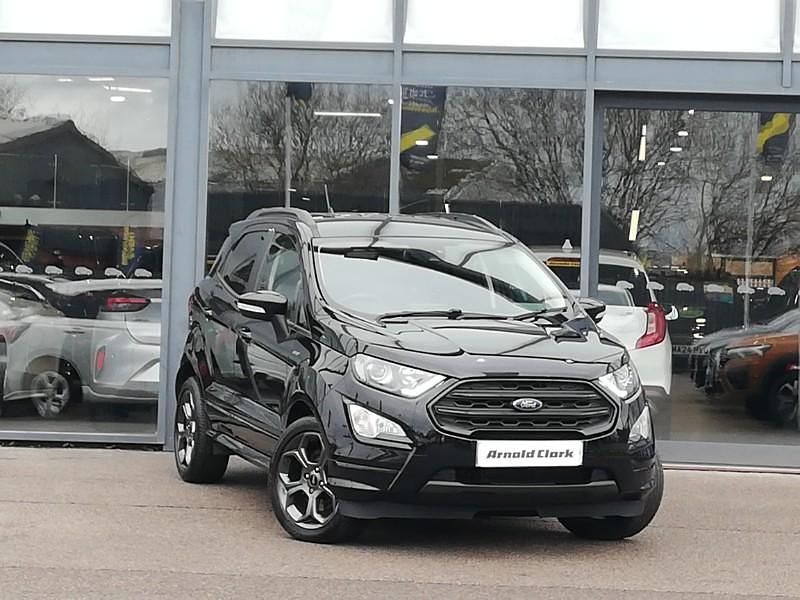 Used Ford Ecosport ST-Line 125 HP (91 kW) 2022 Black SUV
