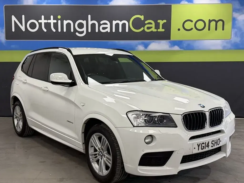 Used BMW X3 150 HP (110 kW) 2014 White SUV