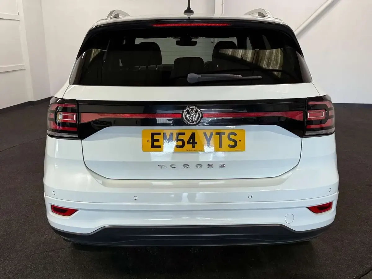 Used VW T-Cross R-line 115 HP (84 kW) 2019 White SUV