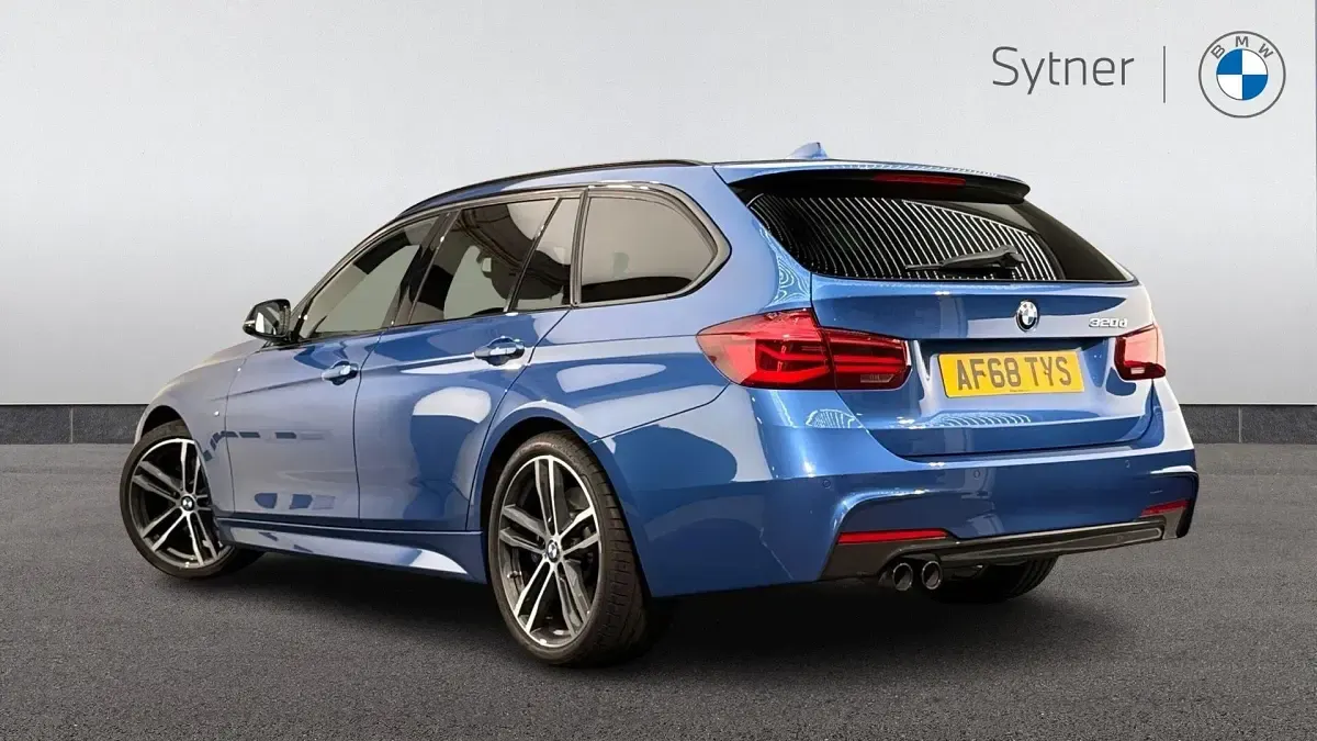 Used BMW 320 M Sport 187 HP (137 kW) 2018 Blue Estate