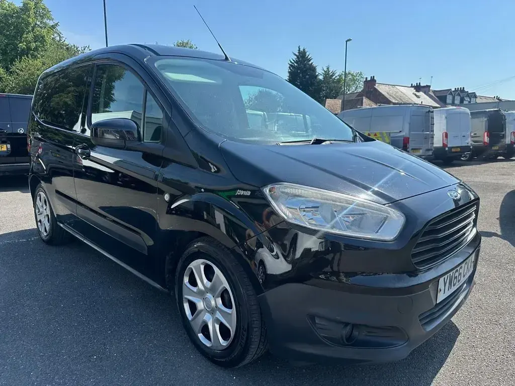 Used Ford Transit Trend 95 HP (69 kW) 2017 Black Van