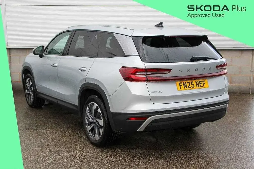Used Skoda Kodiaq SE L 150 HP (110 kW) 2025 Brilliant silver metallic SUV