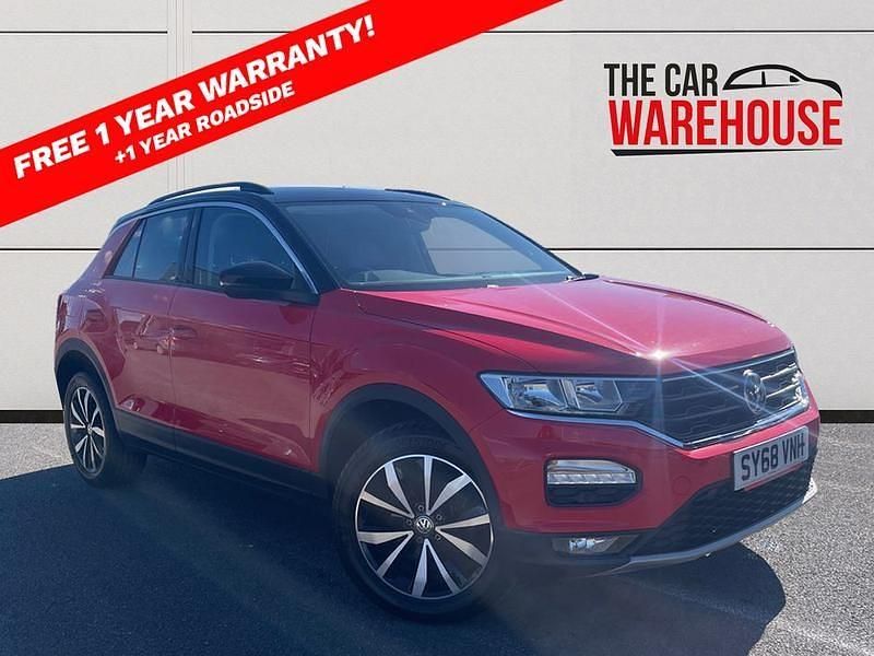 Used VW T-Roc SE 150 HP (110 kW) 2018 Red SUV