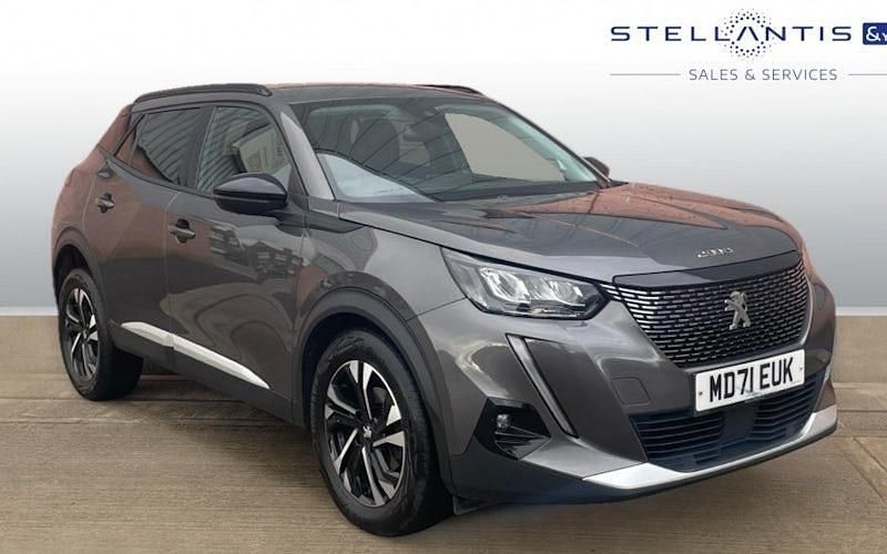 Grey Used 2022 Peugeot 2008 Allure Premium SUV | £13,580 (Good price) - Image 1/4
