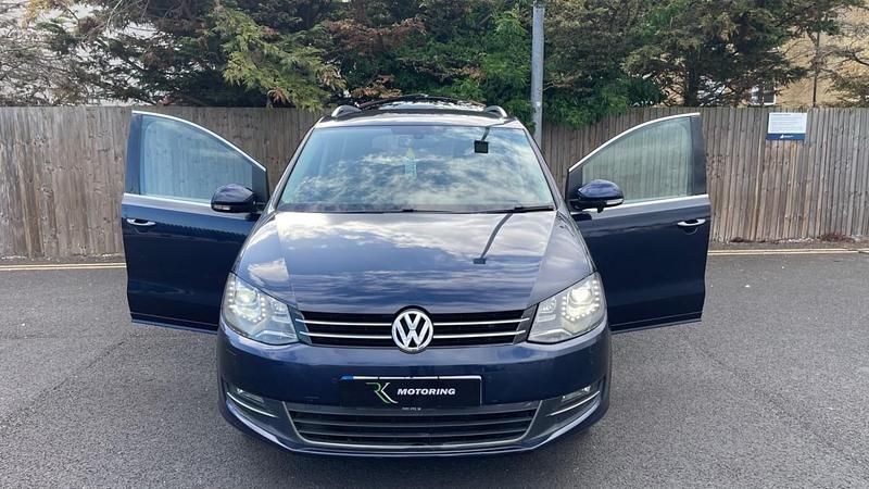 Usado VW Sharan S 150 HP (110 kW) 2013 Azul Monovolume