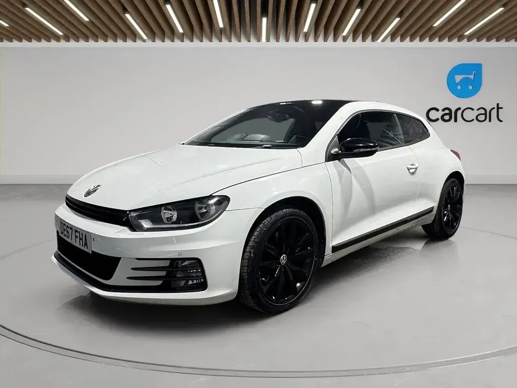 Used VW Scirocco Black Edition 184 HP (135 kW) 2017 White Coupe