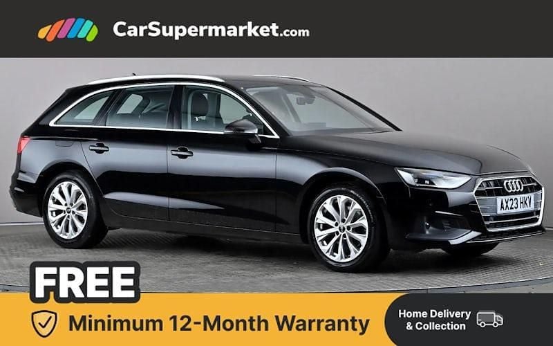 Black Used 2023 Audi A4 Comfort Estate | £20,997 (Good price) - Image 1/4