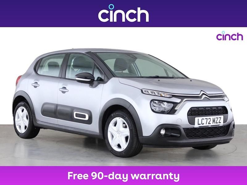 Grey Used 2022 Citroën C3 PureTech Hatchback | £9,499 (Fair price) - Image 1/3