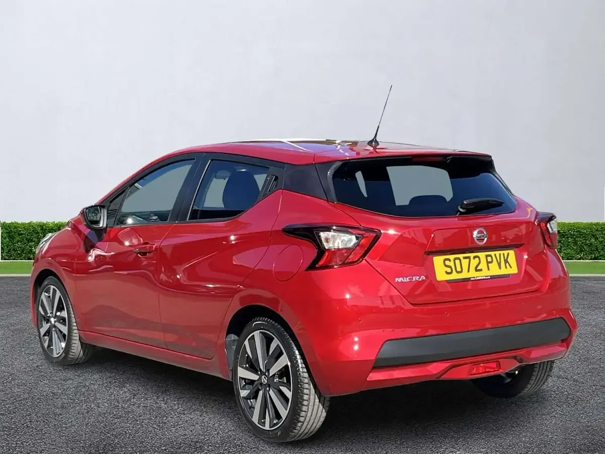 Used Nissan Micra Tekna 2022 Red Hatchback