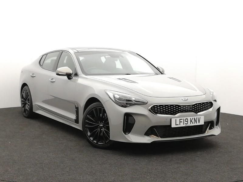 Grey Used 2019 Kia Stinger GT-Line S Hatchback | £18,498 (Fair price) - Image 1/4