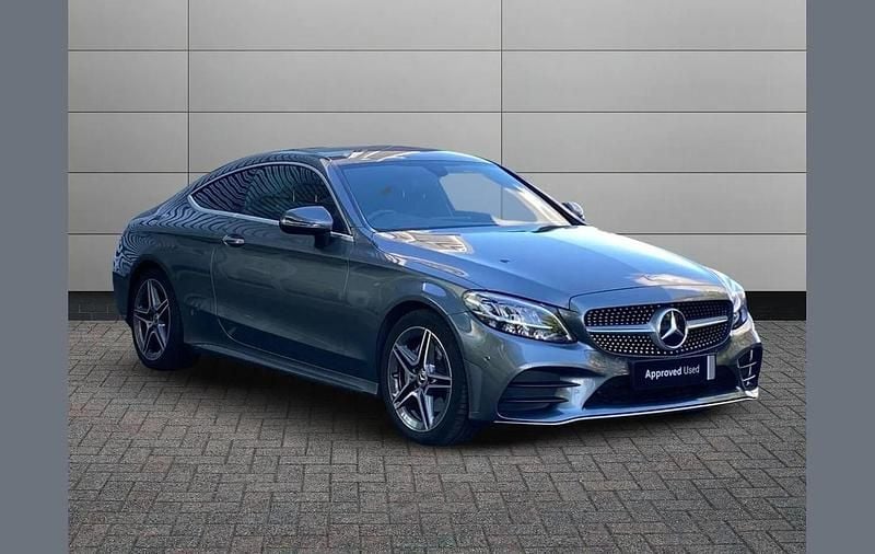 Grey Used 2022 Mercedes C200 AMG line Coupe | £24,995 (Fair price) - Image 1/4