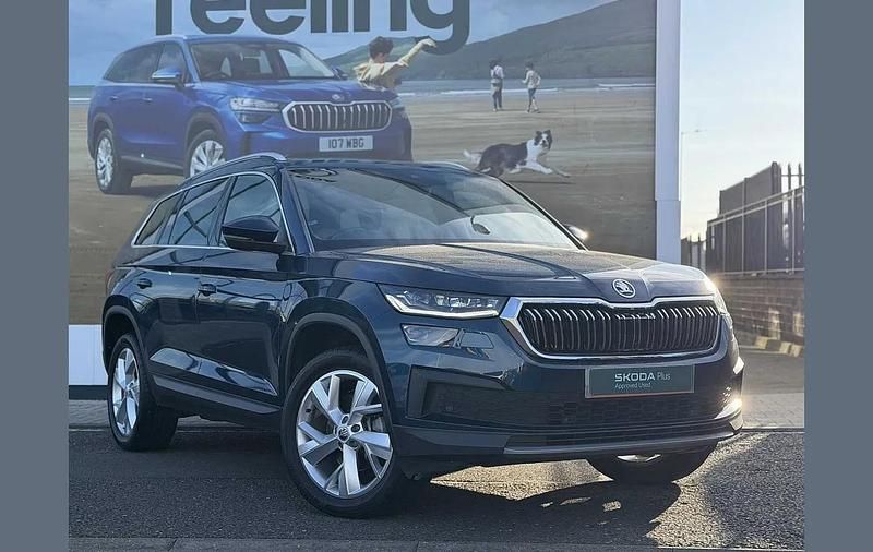 Used Skoda Kodiaq SE L 148 HP (108 kW) 2022 Blue SUV