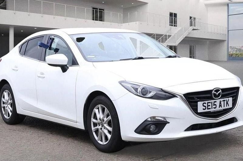White Used 2015 Mazda 3 Sedan | £5,290 (Good price) - Image 1/1