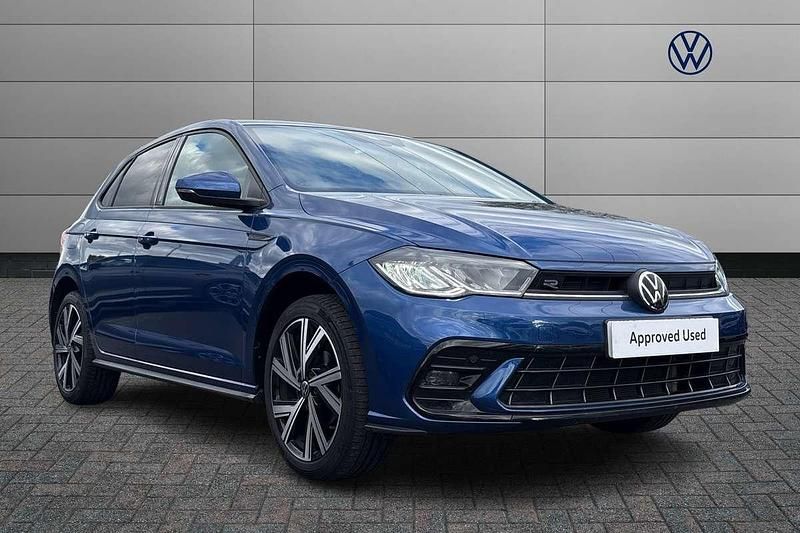 Blue Used 2024 VW Polo R-line Hatchback | £19,660 (Fair price) - Image 1/4