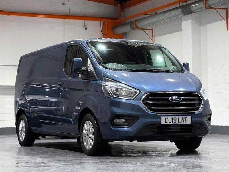 Blue Used 2019 Ford Transit Custom Limited Van | £13,500 (Fair price) - Image 1/4