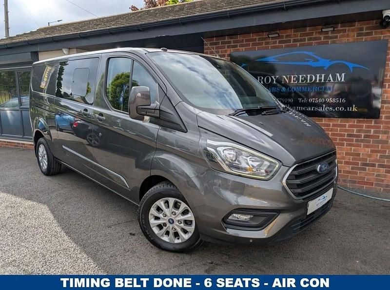 Grey Used 2018 Ford Transit Custom Limited Van | £15,990 - Image 1/4
