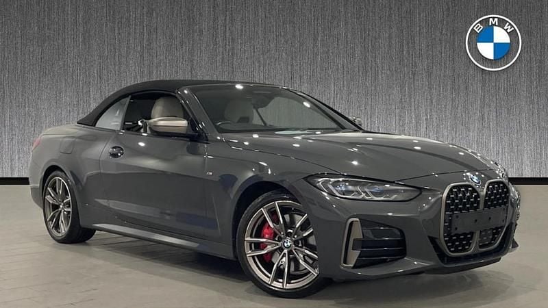 Grey Used 2022 BMW M440 M Sport Sedan | £40,999 (Fair price) - Image 1/4