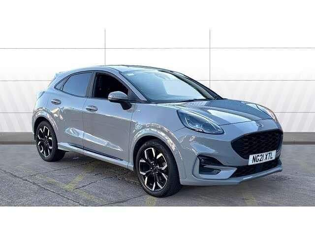 Grey Used 2021 Ford Puma Gen-E ST-Line X SUV | £13,844 (Fair price) - Image 1/4