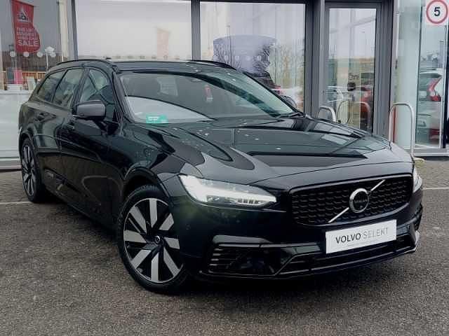 New Volvo V90 Plus 350 HP (257 kW) 2025 Metallic  platinum grey Estate