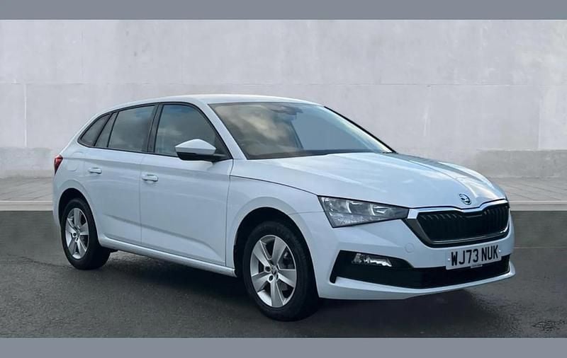 White Used 2023 Skoda Scala SE Hatchback | £13,980 (Fair price) - Image 1/4