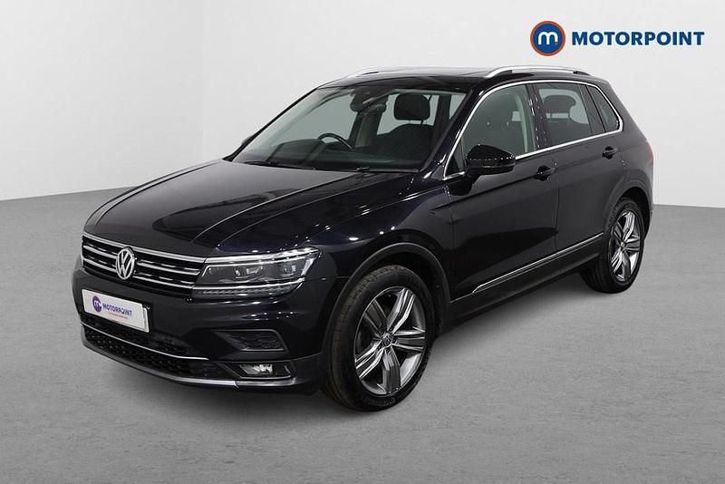 Used VW Tiguan SEL 2018 Black SUV