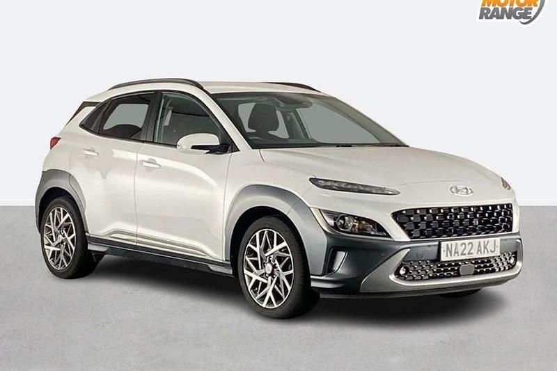 White Used 2022 Hyundai Kona Premium SUV | £14,895 (Good price) - Image 1/1