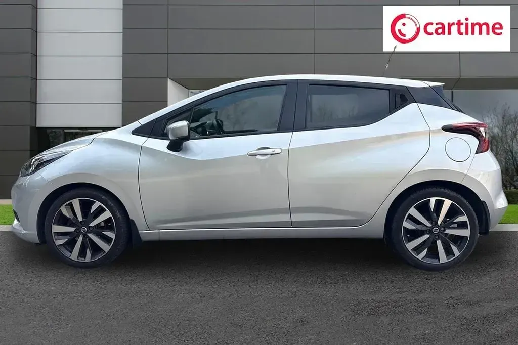 Used Nissan Micra Tekna 92 HP (67 kW) 2023 Silver Hatchback