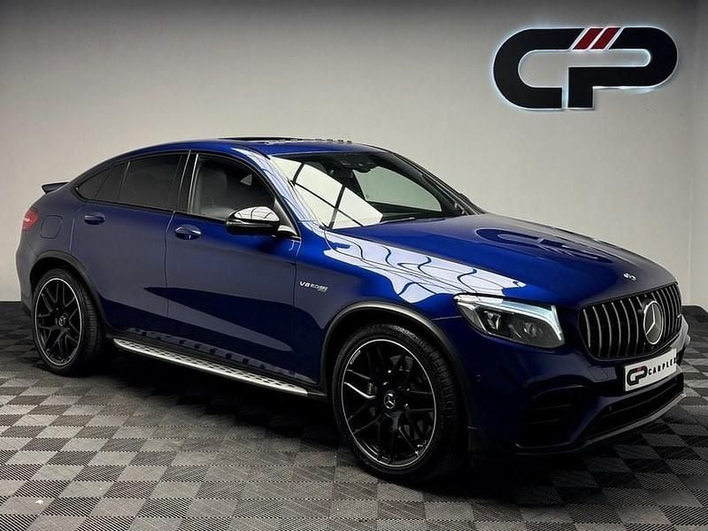 Blue Used 2018 Mercedes GLC63 AMG Premium Coupe | £33,995 (Fair price) - Image 1/3