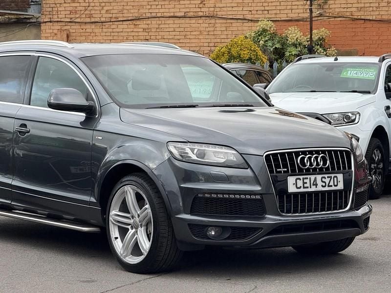 Used Audi Q7 S-line plus 245 HP (180 kW) 2014 Grey SUV