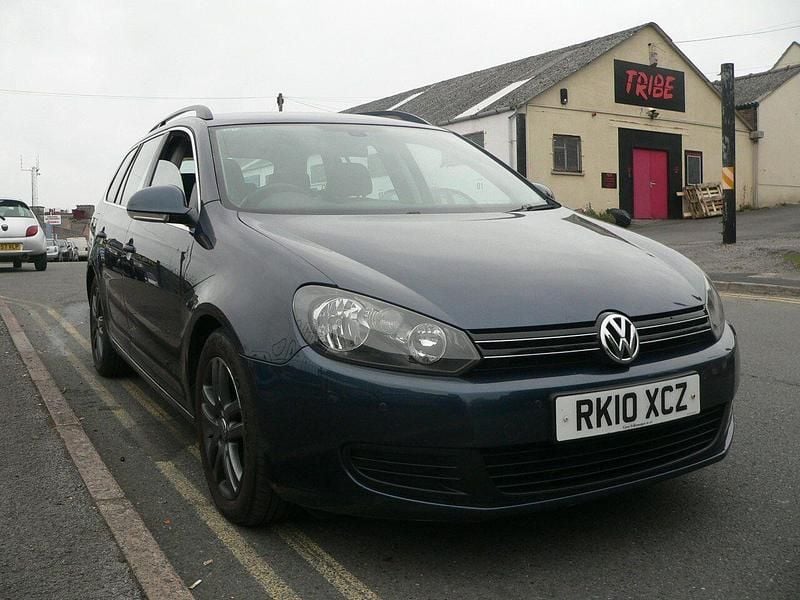 Blue Used 2010 VW Golf VI SE Estate | £2,995 (Expensive) - Image 1/4