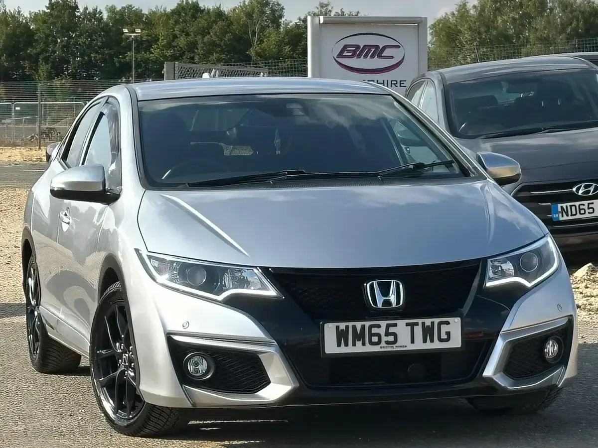 Used Honda Civic Sport 2015 Silver Hatchback