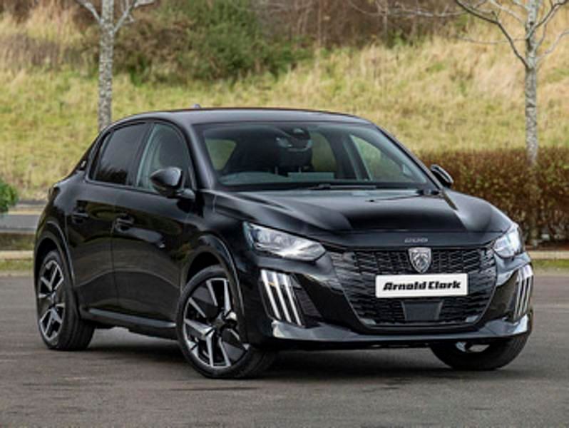 New Peugeot e-208 GTi 100 kW (136 HP) 2026 Black Hatchback