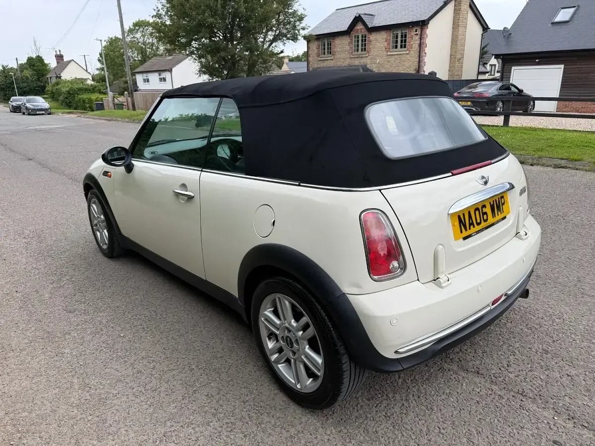 Used Mini Cooper Cabriolet 2006 White Cabriolet
