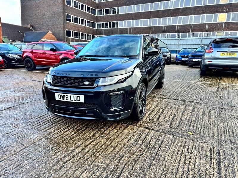 Used Land Rover Range Rover evoque HSE Dynamic 2016 Black Estate