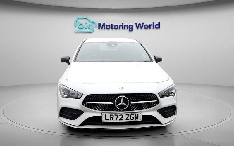 Used Mercedes CLA180 AMG line 136 HP (100 kW) 2022 White Sedan