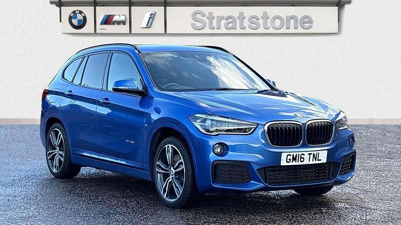 Blue Used 2016 BMW X1 M Sport SUV | £15,990 (Fair price) - Image 1/4
