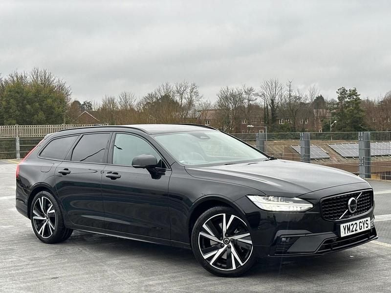 Black Used 2022 Volvo V90 Plus Estate | £15,490 - Image 1/4