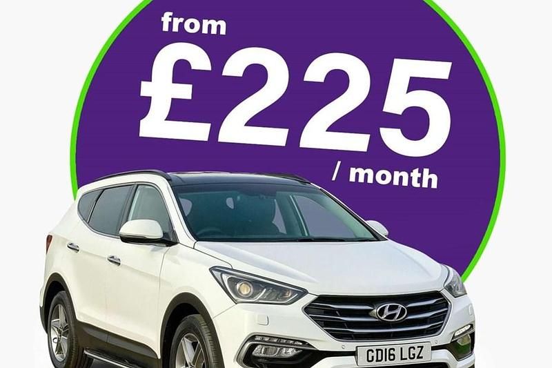 Used Hyundai Santa Fe Premium SE 200 HP (147 kW) 2016 White SUV