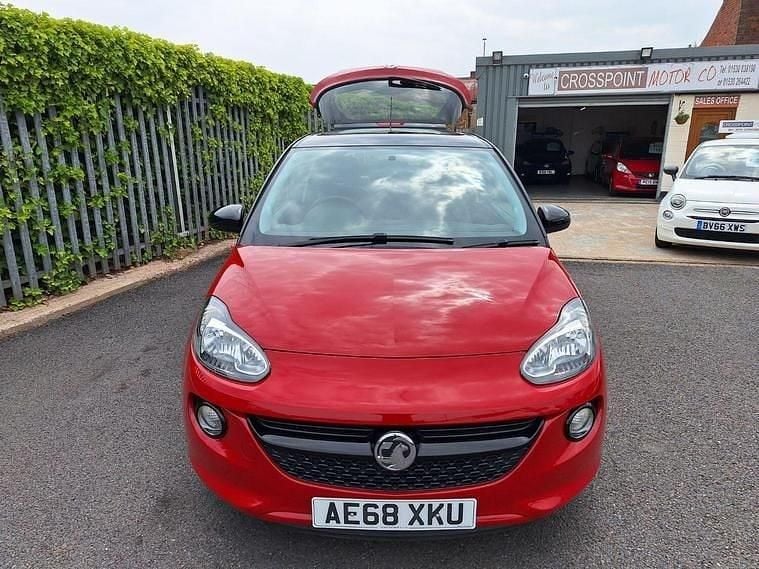 Used Vauxhall Adam S 70 HP (51 kW) 2018 Red Hatchback