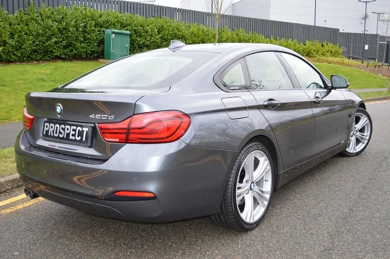Used BMW 420 Gran Coupé Sport Line 2018 Mineral grey metallic Coupe