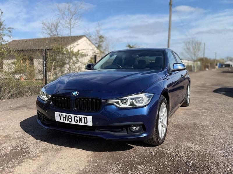 Used BMW 320 Comfort Edition 2018 Blue Sedan