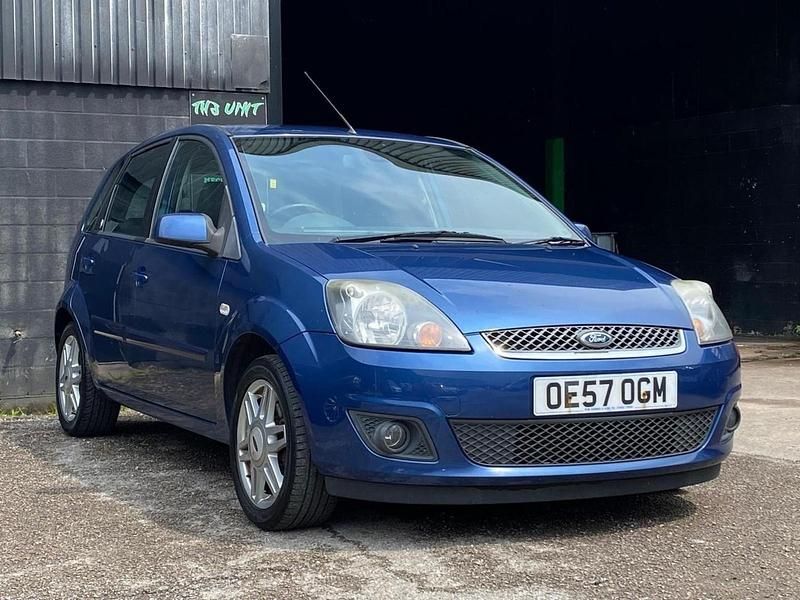 Used Ford Fiesta Ghia 2008 Blue Hatchback