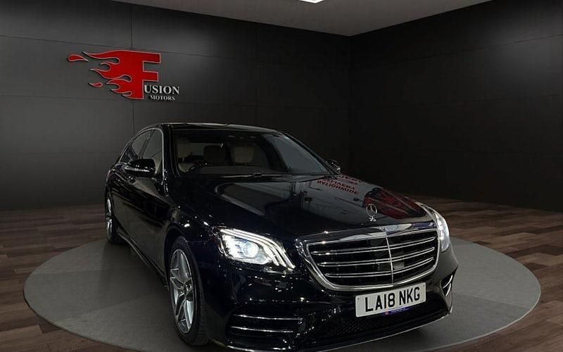 Used Mercedes S500L Executive 435 HP (319 kW) 2018 Black Sedan