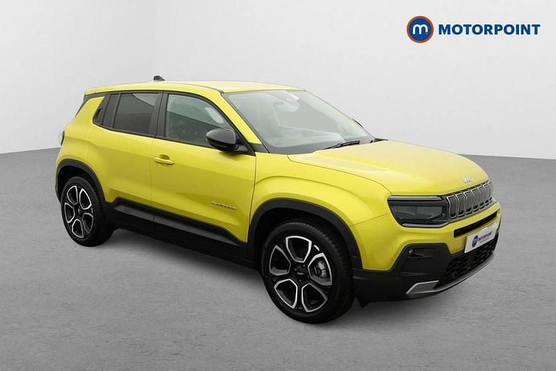 Yellow Used 2024 Jeep Avenger EV Summit SUV | £16,399 (Good price) - Image 1/4
